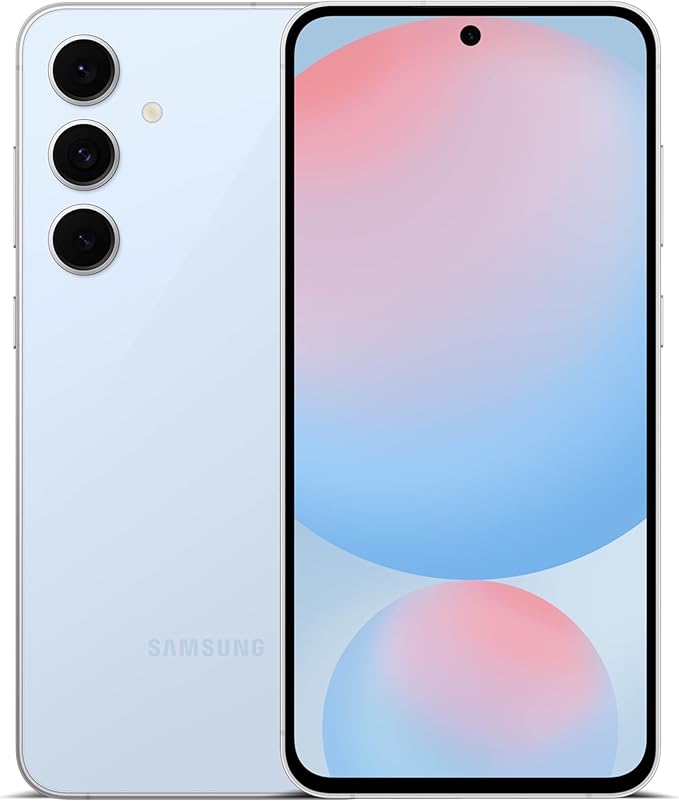 SAMSUNG Galaxy S24 FE AI Phone, 128GB Unlocked Android Smartphone, High-Res 50MP Camera, Long Battery Life, AMOLED Bright Display, US Version, 2024, US 1 Yr Warranty, Blue