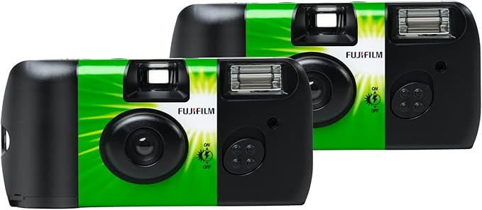 Fujifilm QuickSnap Flash 400 One-Time-Use Camera -2 Pack