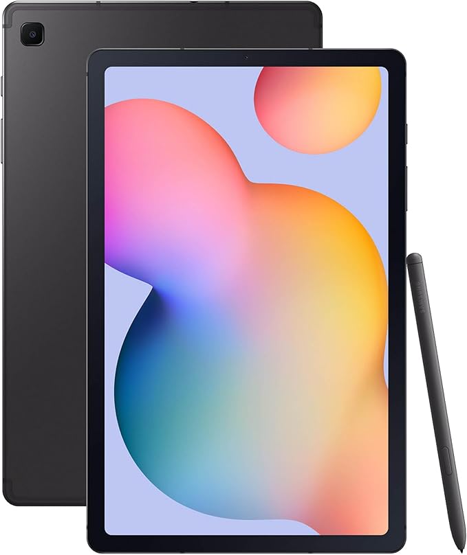 Samsung Galaxy Tab S6 Lite (2024) 10.4" 64GB WiFi Android Student Tablet, S Pen for Note-Taking, Gaming Ready, Long Battery Life, Expandable Storage, US Version, Oxford Gray, Amazon Exclusive