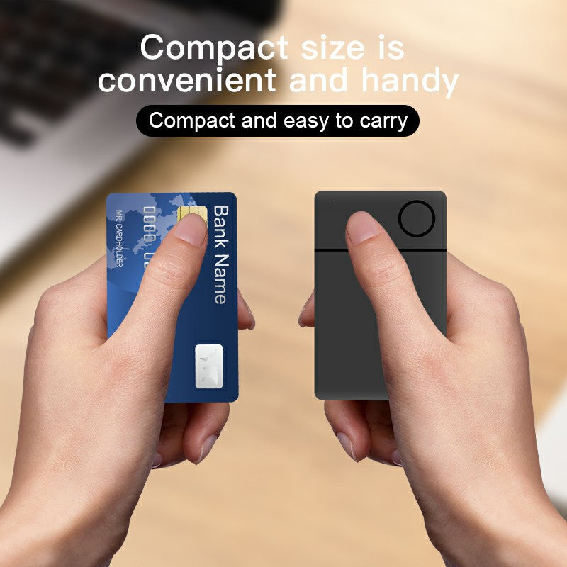 Bluetooth Card Tracker — Wallet Fit, Apple Compatible