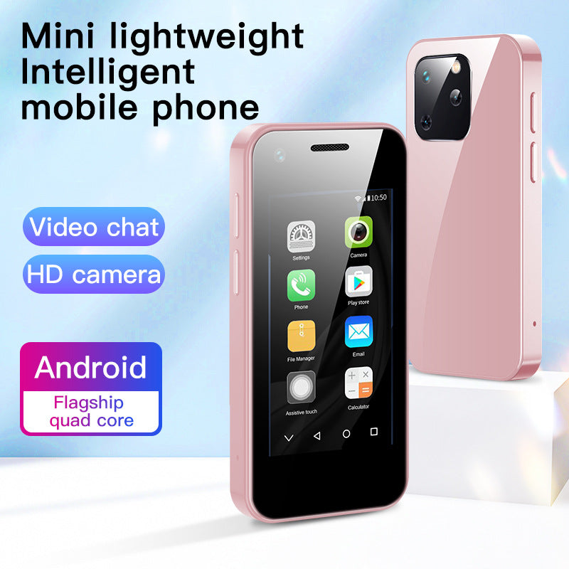 Mini-Android-Handy – 2,5", Quad Core, 2 GB + 16 GB, Dual-SIM, 4 Farben