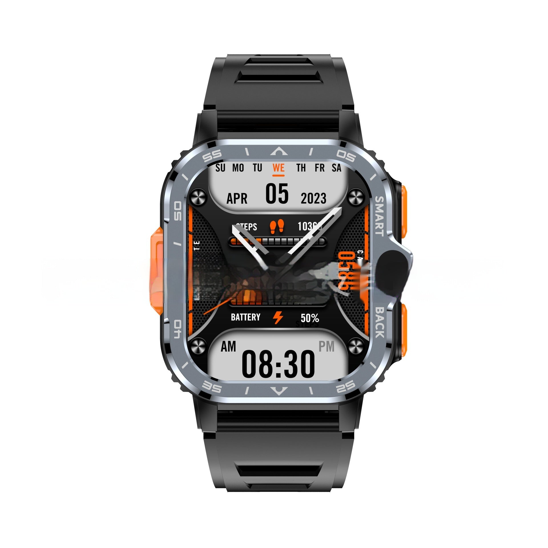 Montre Bluetooth intelligente avec fonction appel et bracelet sportif