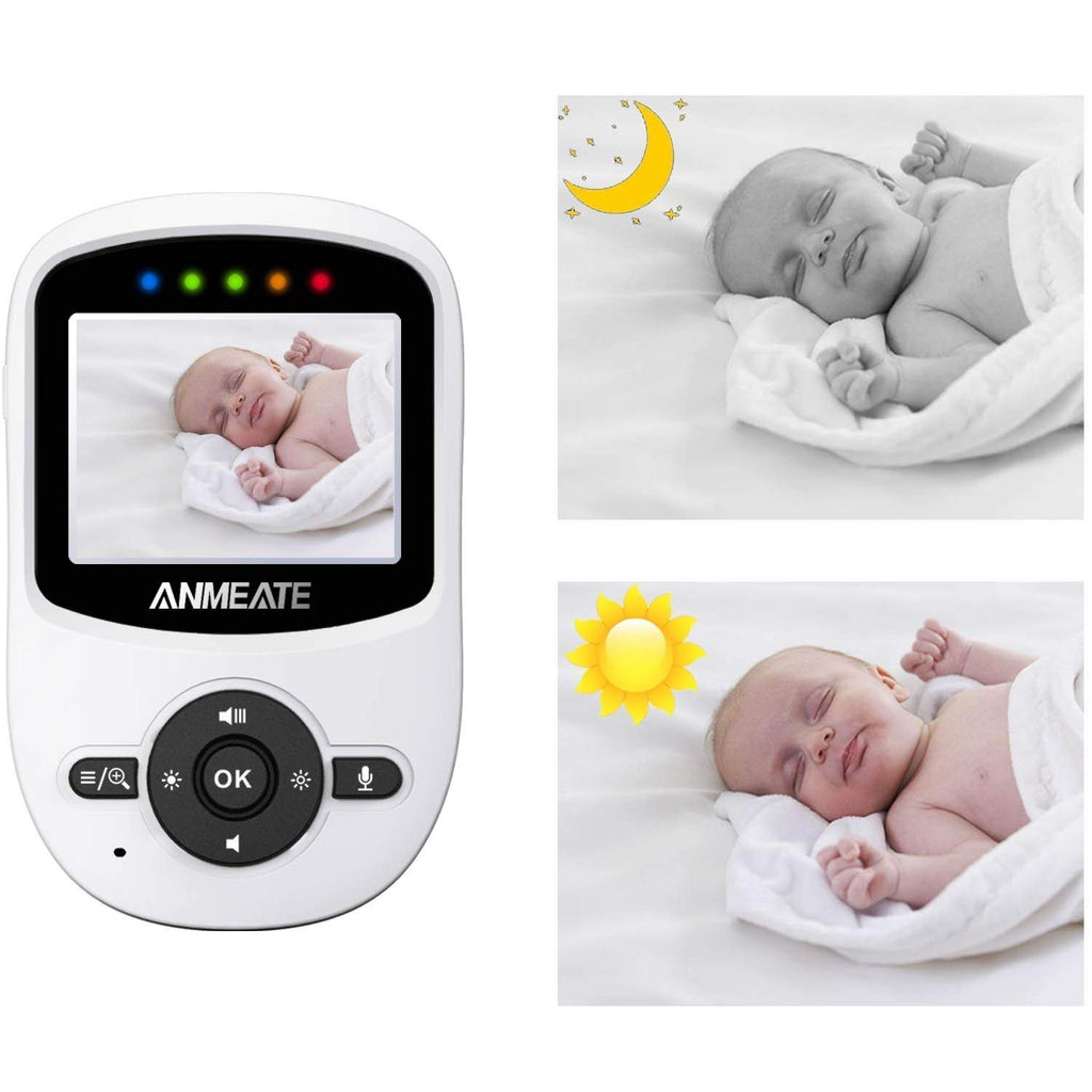 SM24 Kabelloses Video-Babyphone mit Digitalkamera – Wiederaufladbar