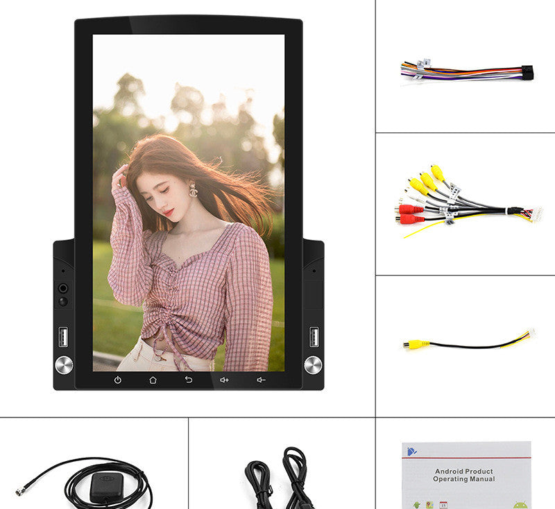 Android 10 Car Stereo — GPS, Bluetooth, Backup Camera