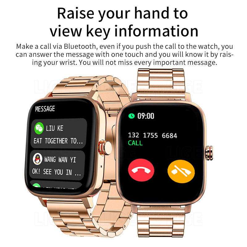 Sports Smart Watch — Sleep Monitor, Waterproof