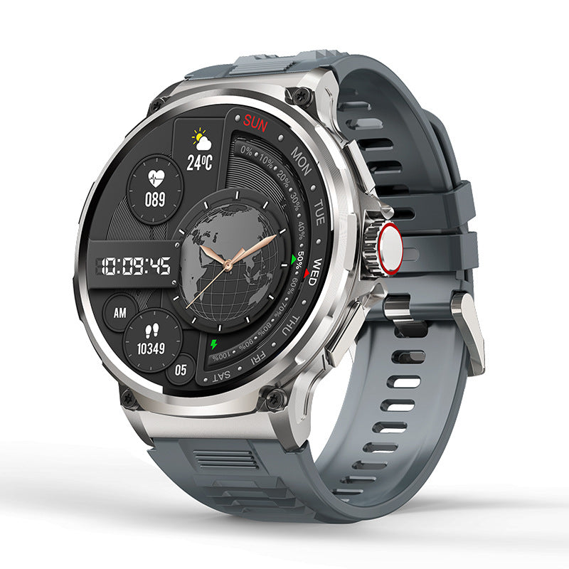 Montre intelligente multisports avec appels Bluetooth, fréquence cardiaque et oxygène sanguin
