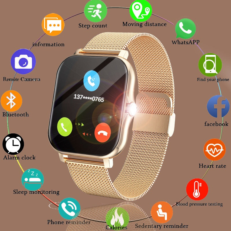 Magnetic Smartwatch — Sports Model, Rechargeable
