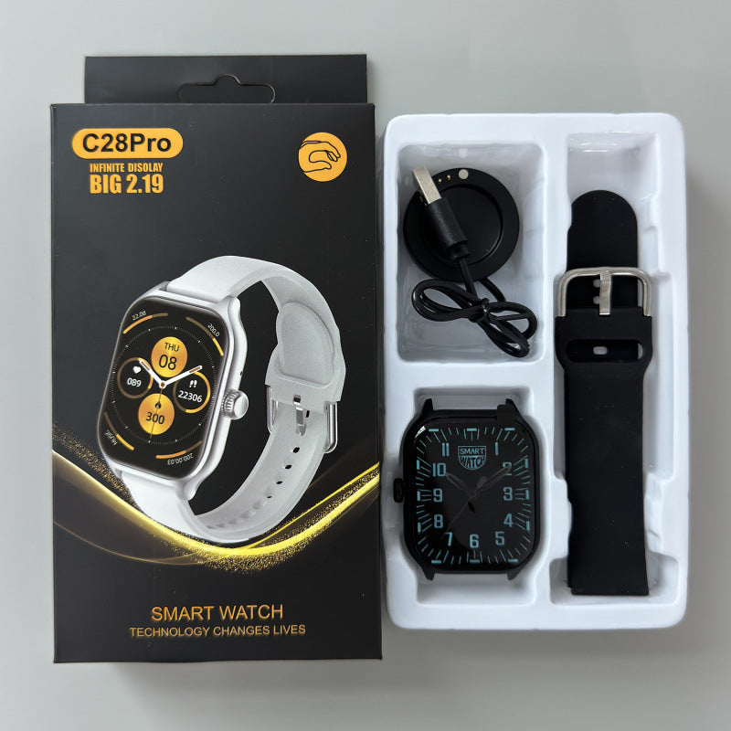 Nouvelle montre connectée sport Bluetooth avec appels, suivi de santé et rythme cardiaque
