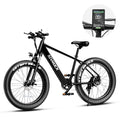 Professionelles E-Bike für Erwachsene, 26 x 4,0 Zoll Fat Tire E-Mountainbike, 1000 W Motor 48 V 15 Ah E-Bike für Trail-Fahrten, Ausflüge und Pendeln, UL- und GCC-zertifiziert