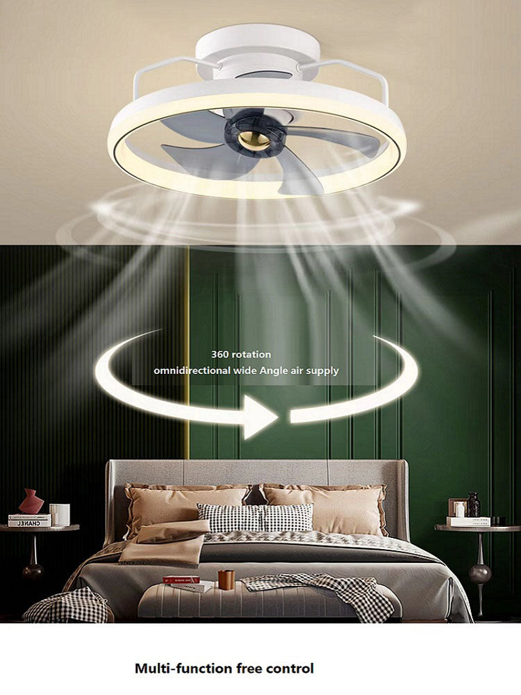 Einfache Mode Deckenventilatorlampe — 118W, Acrylschirm, 220V, Schlaf- & Esszimmer