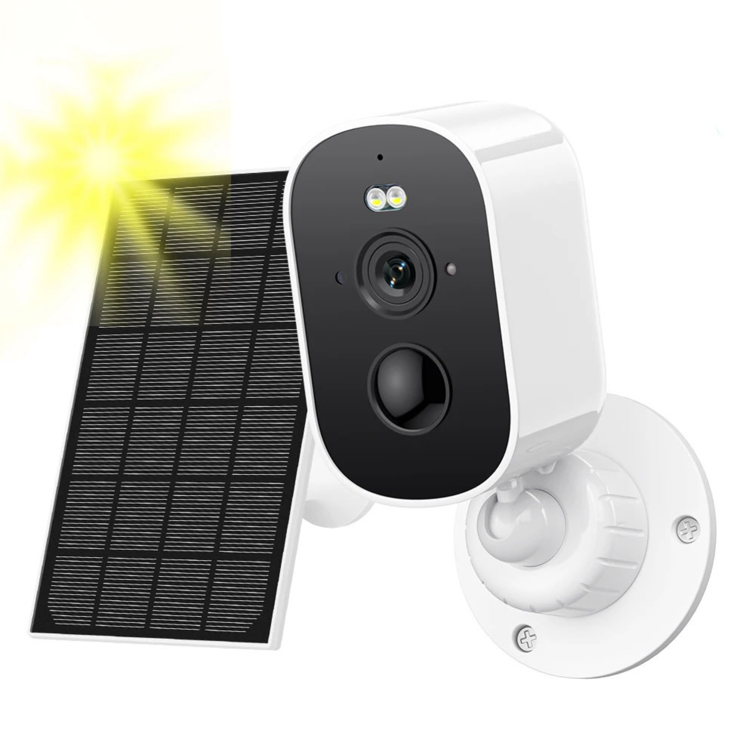 Solar Powered Outdoor Security Camera | Teckeleck UK
