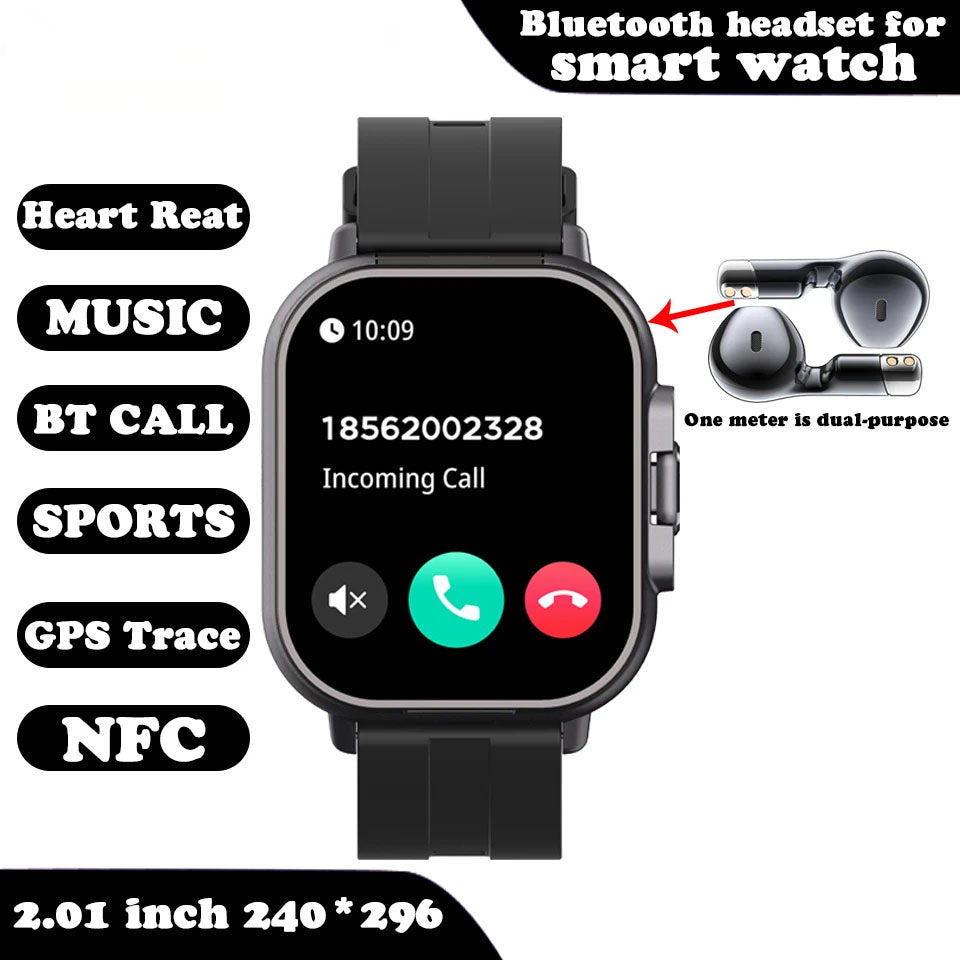 Smartwatch with Earbuds | Teckeleck UK
