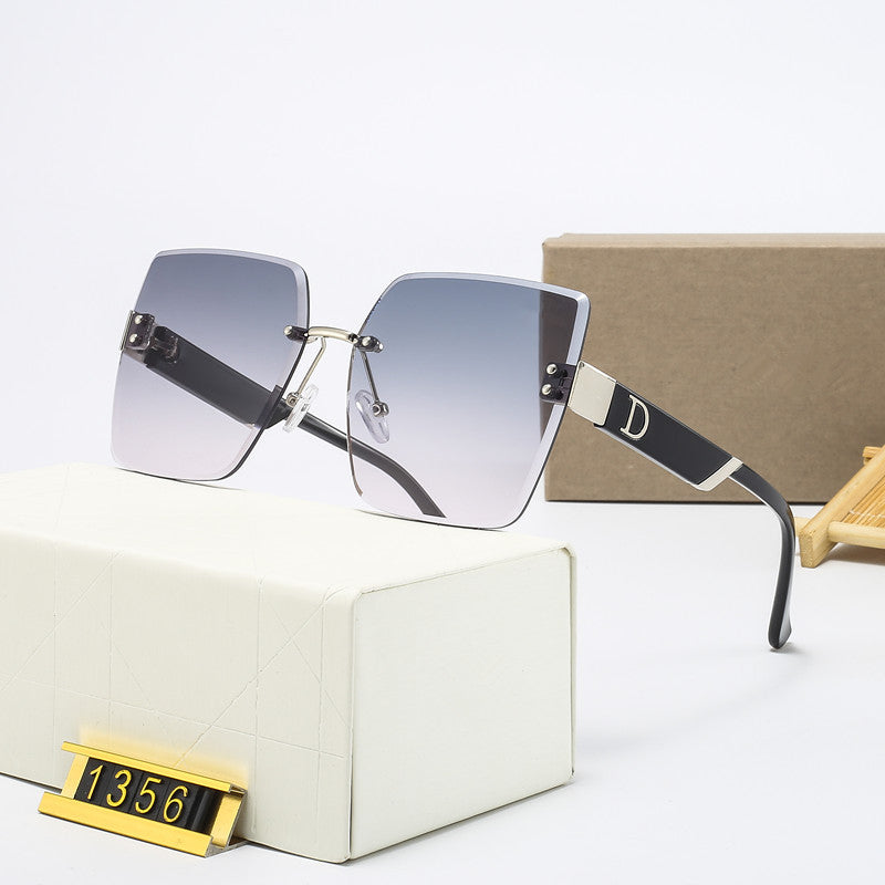 Fashion Luxury Rimless Sunglasses | Teckeleck UK