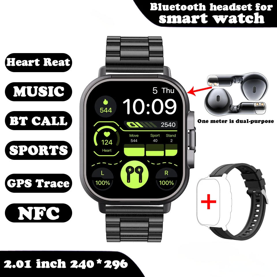 Smartwatch with Earbuds | Teckeleck UK