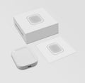Induktions-Wireless-Ladegerät für AirPods & iPhone – Kompakte Qi-Ladescheibe, 63 mm