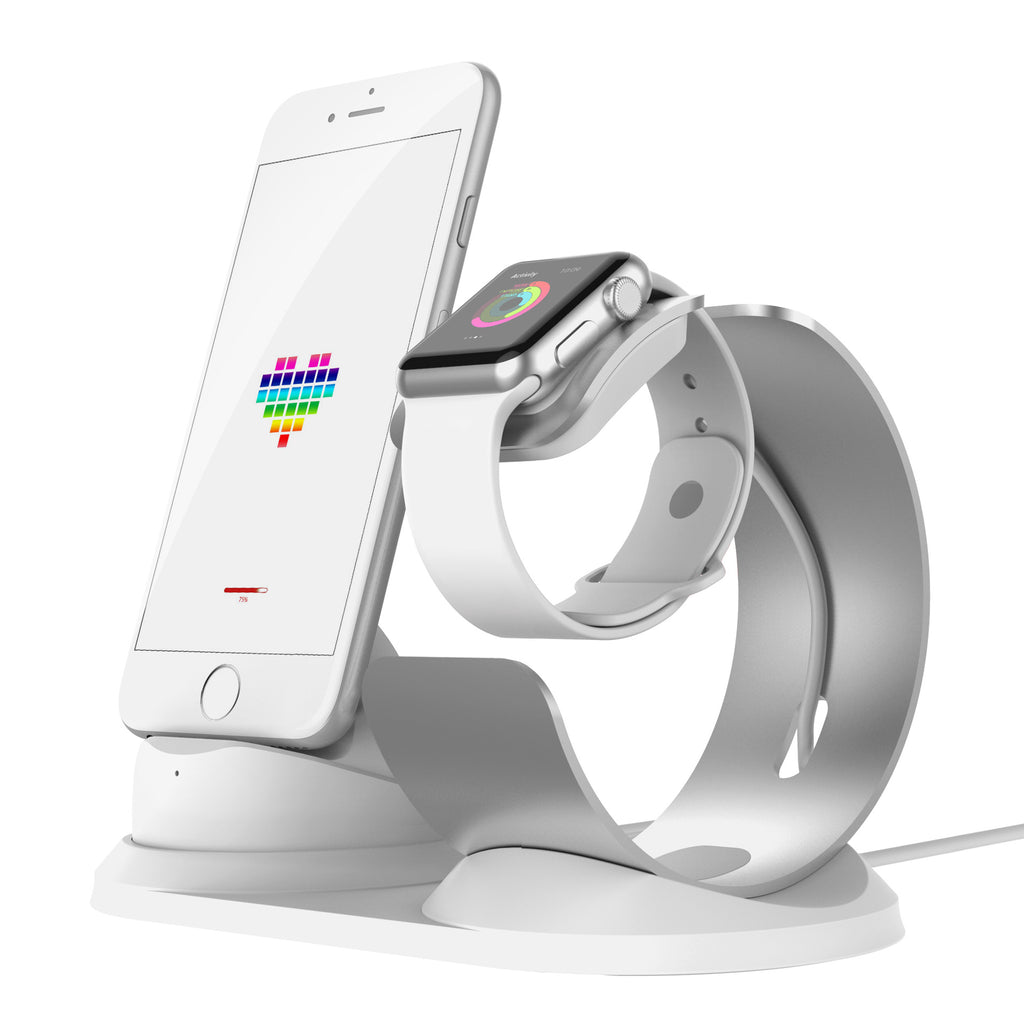 Aluminium Charging Stand — CNC Alloy, Anti-Slip