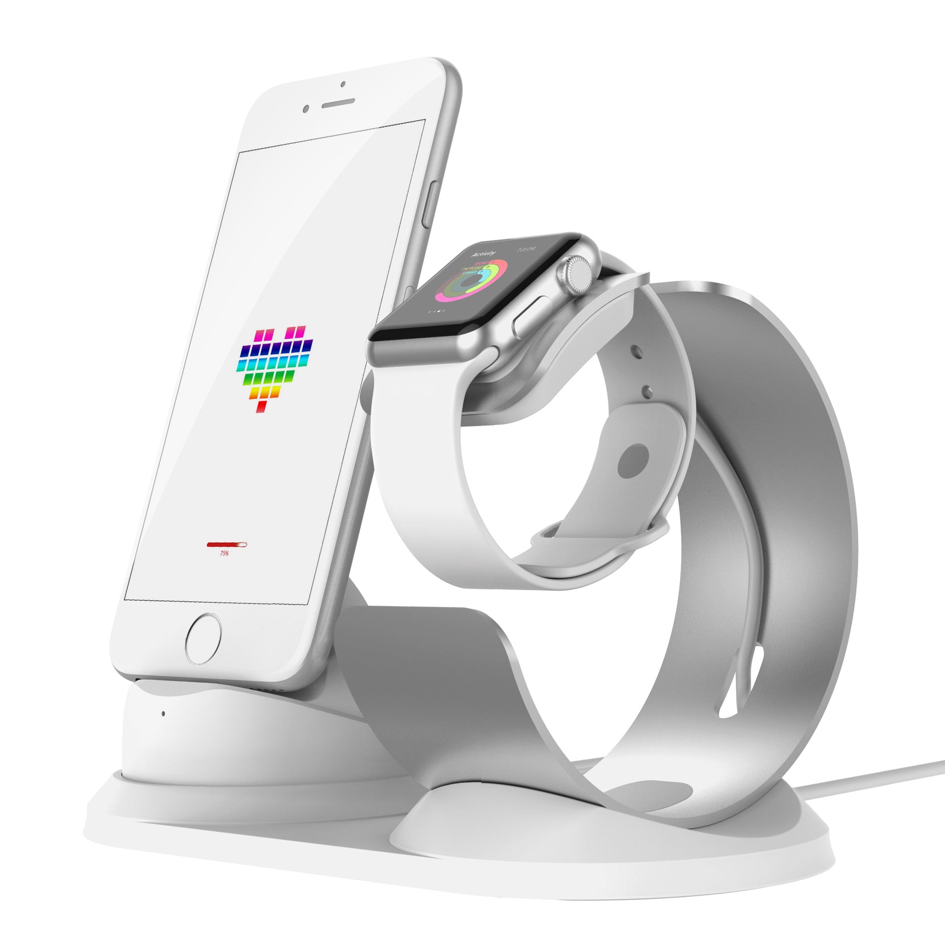 Aluminium Charging Stand — CNC Alloy, Anti-Slip