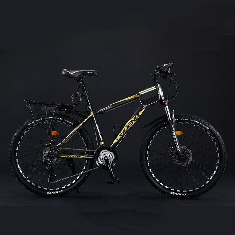 Mountain Bike — Shock Absorption, Variable Speed