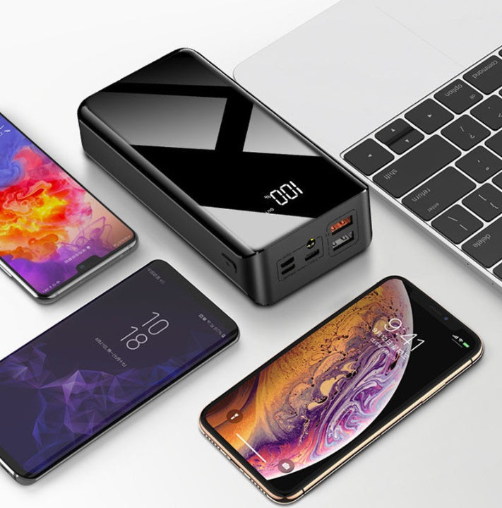 30000mAh Power Bank — LCD Display, Dual USB