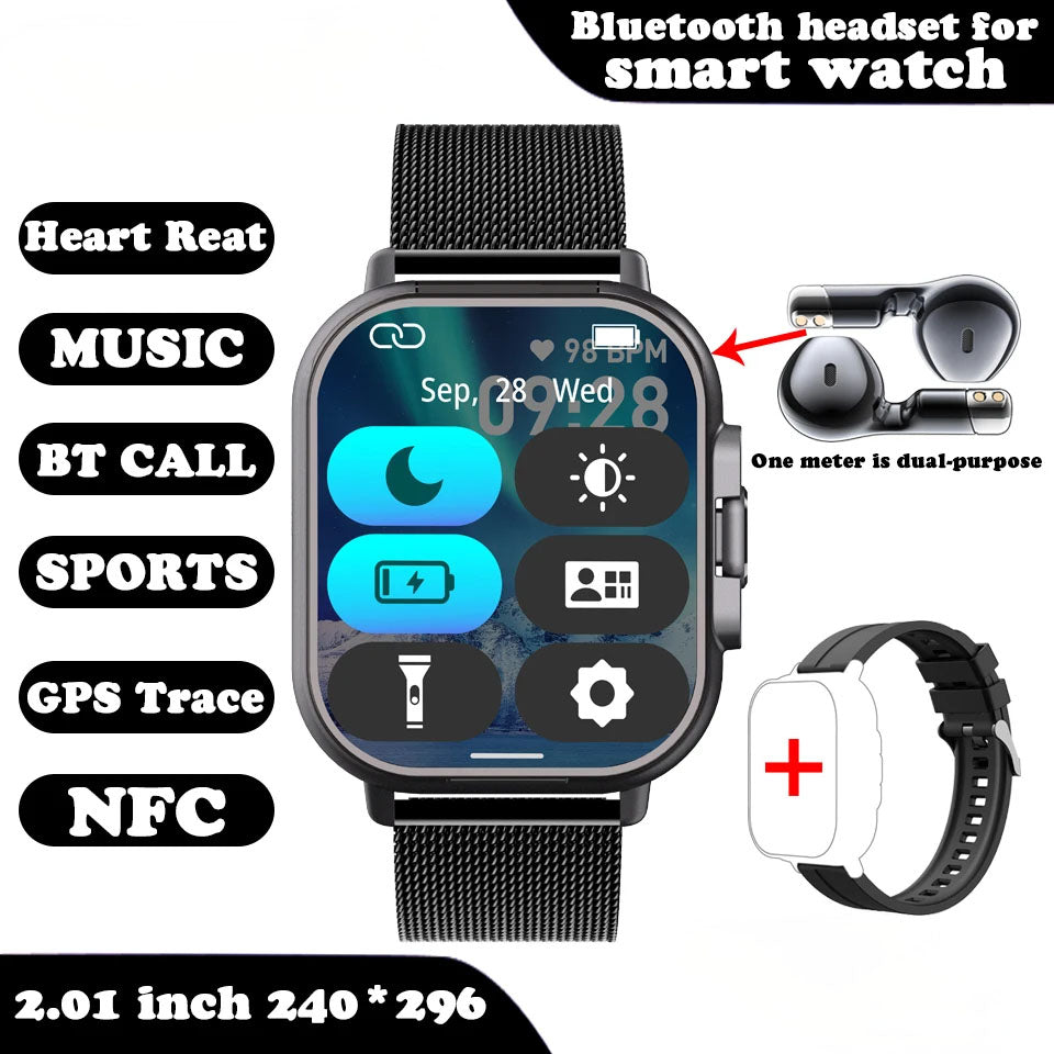 Smartwatch with Earbuds | Teckeleck UK