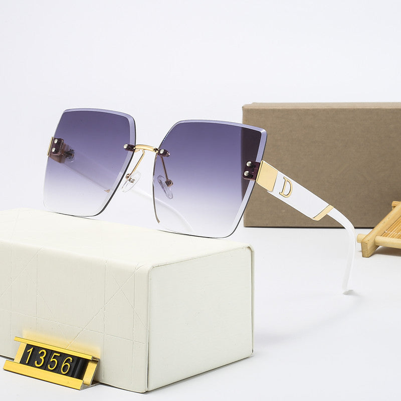 Fashion Luxury Rimless Sunglasses | Teckeleck UK