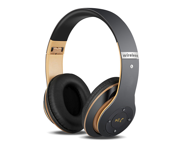 Drahtloses Bluetooth-Headset – Stereo, 10 m Reichweite, Bluetooth 4.2, Over-Ear