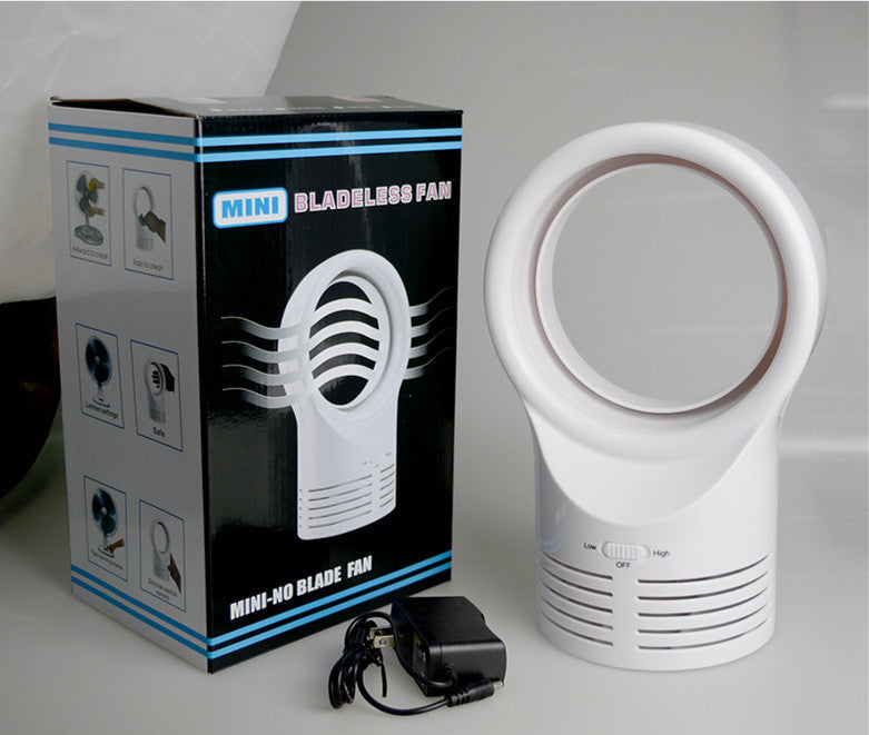 Mini Bladeless Fan — Quiet, Compact Design