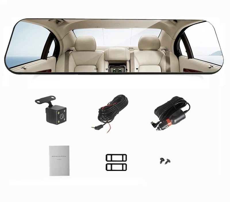 Mirror Dash Cam — 12MP, 140° Wide Angle