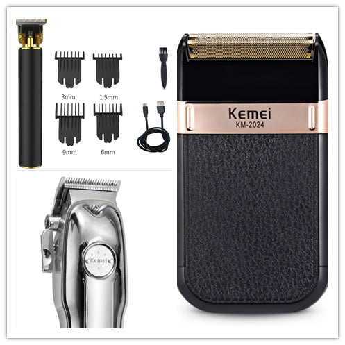 Tondeuse électrique Longfeng pour cheveux et tête d'huile