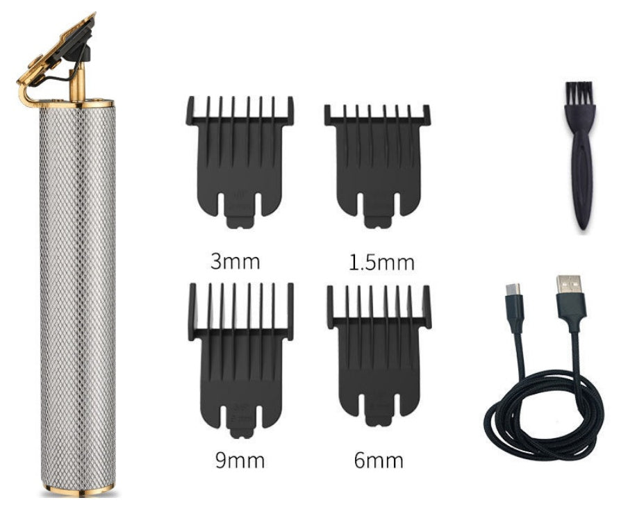 Tondeuse électrique Longfeng pour cheveux et tête d'huile