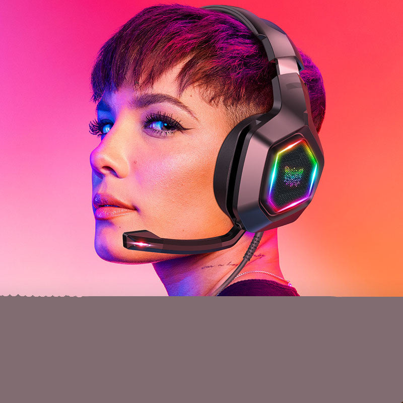 Kabelgebundenes Gaming-Headset – 50-mm-Treiber, 3,5 mm, geflochtenes Kabel, Rauschunterdrückung, 2,2 m