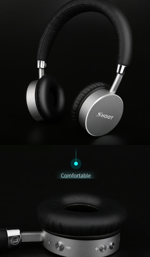 XT68 Kabelloses Bluetooth-Sport-Headset – 40mm, 16 Std. Musik, 18 Std. Sprechzeit, Bluetooth 4.0