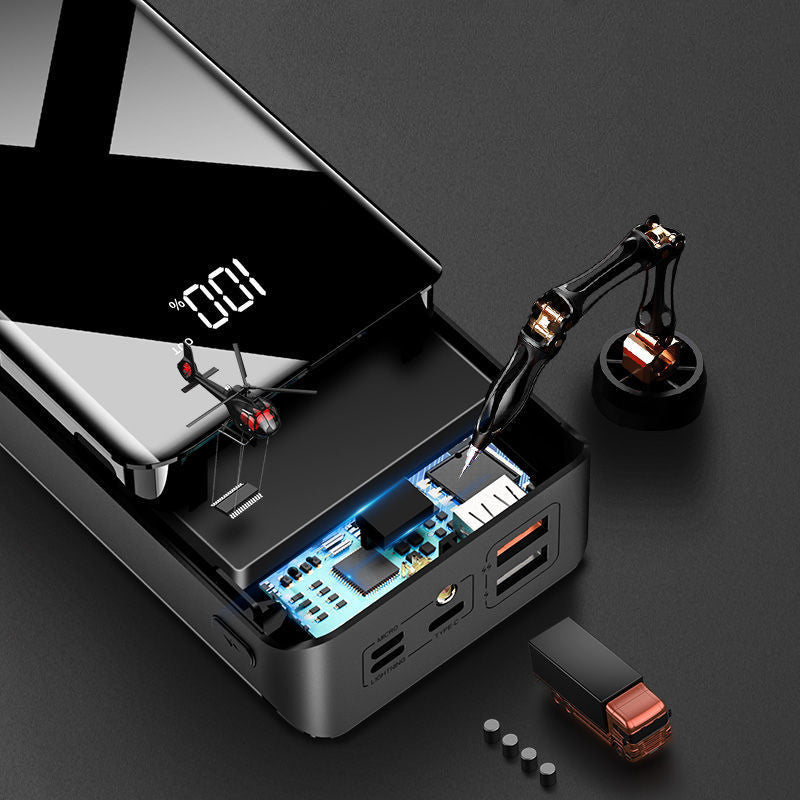 30000mAh Power Bank — LCD Display, Dual USB