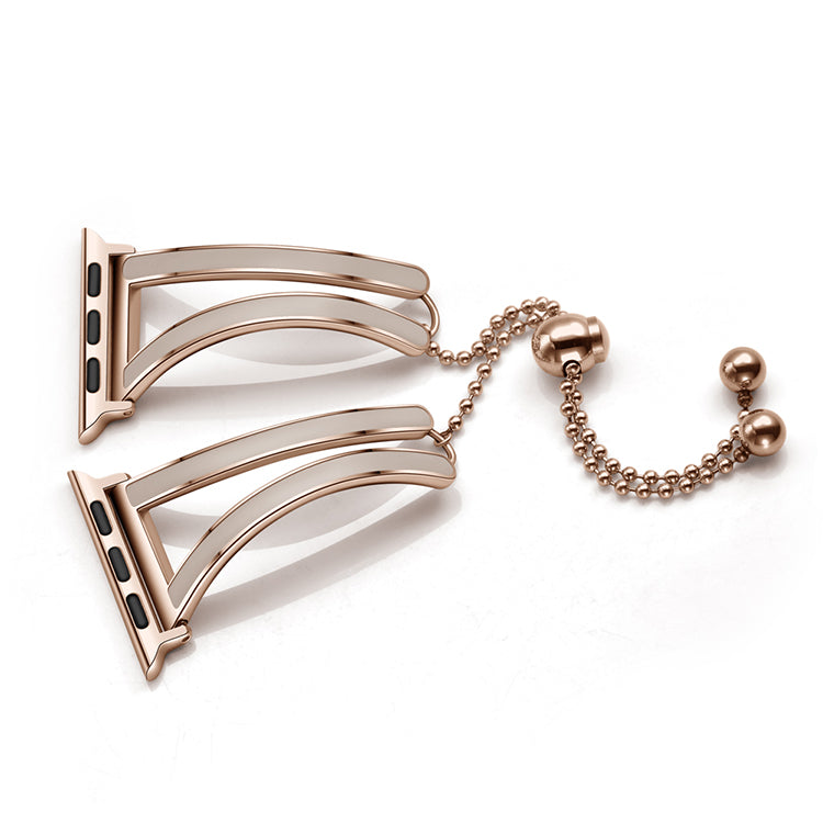 Geeignet für Uhrenarmband Damen Roségold Edelstahl