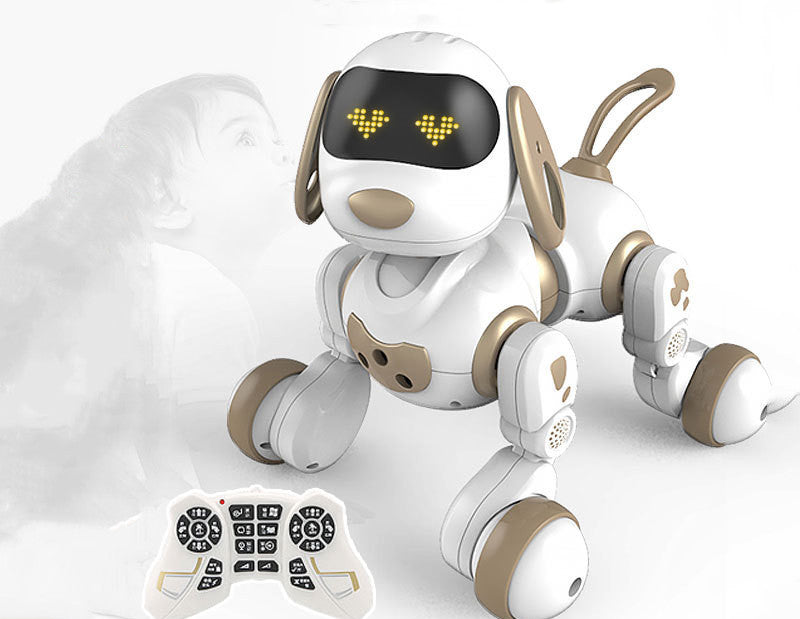 Chien robot télécommandé intelligent