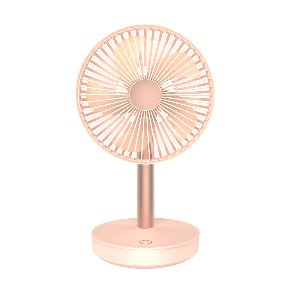 Kleiner Ventilator Wiederaufladbarer Schüttelkopf-Ventilator Studentenwohnheim Schlafzimmer Büro