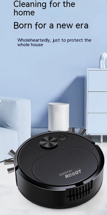 Mini Robot Vacuum — USB Rechargeable, Mop Function