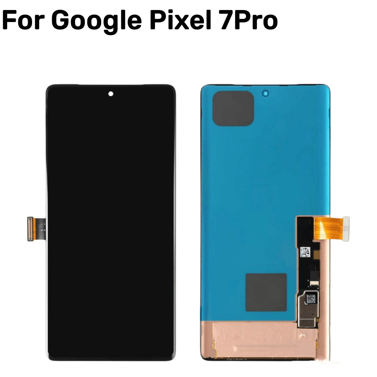 OLED-Bildschirmeinheit – Google Pixel 7, 7A & 7 Pro, kapazitiver Touch, 16 Mio. Farben