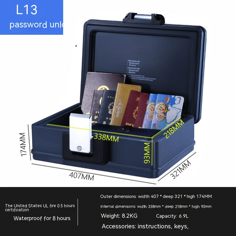 Mini Safe Box — Password Lock, Portable