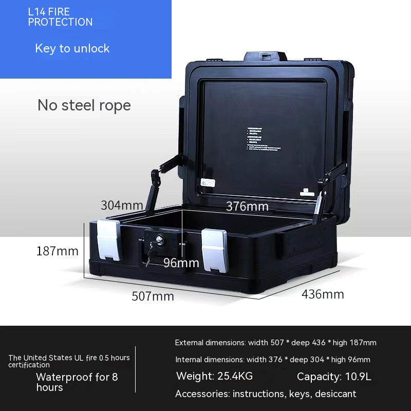 Mini Safe Box — Password Lock, Portable