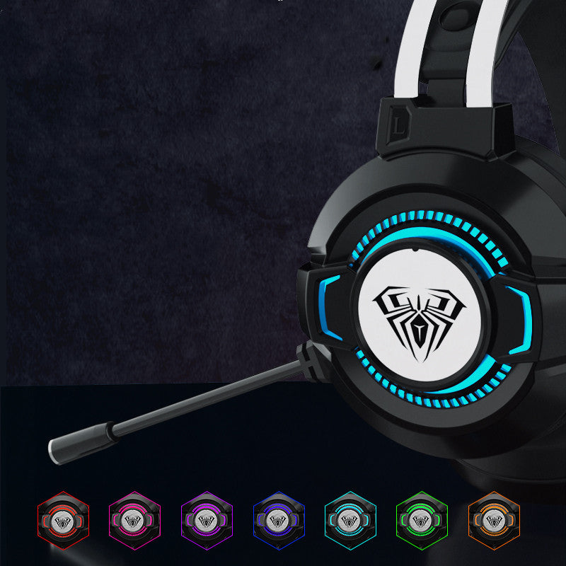Noise-Cancelling Gaming Headset S602 – Virtuell 7.1, 50mm, RGB-Atemlicht