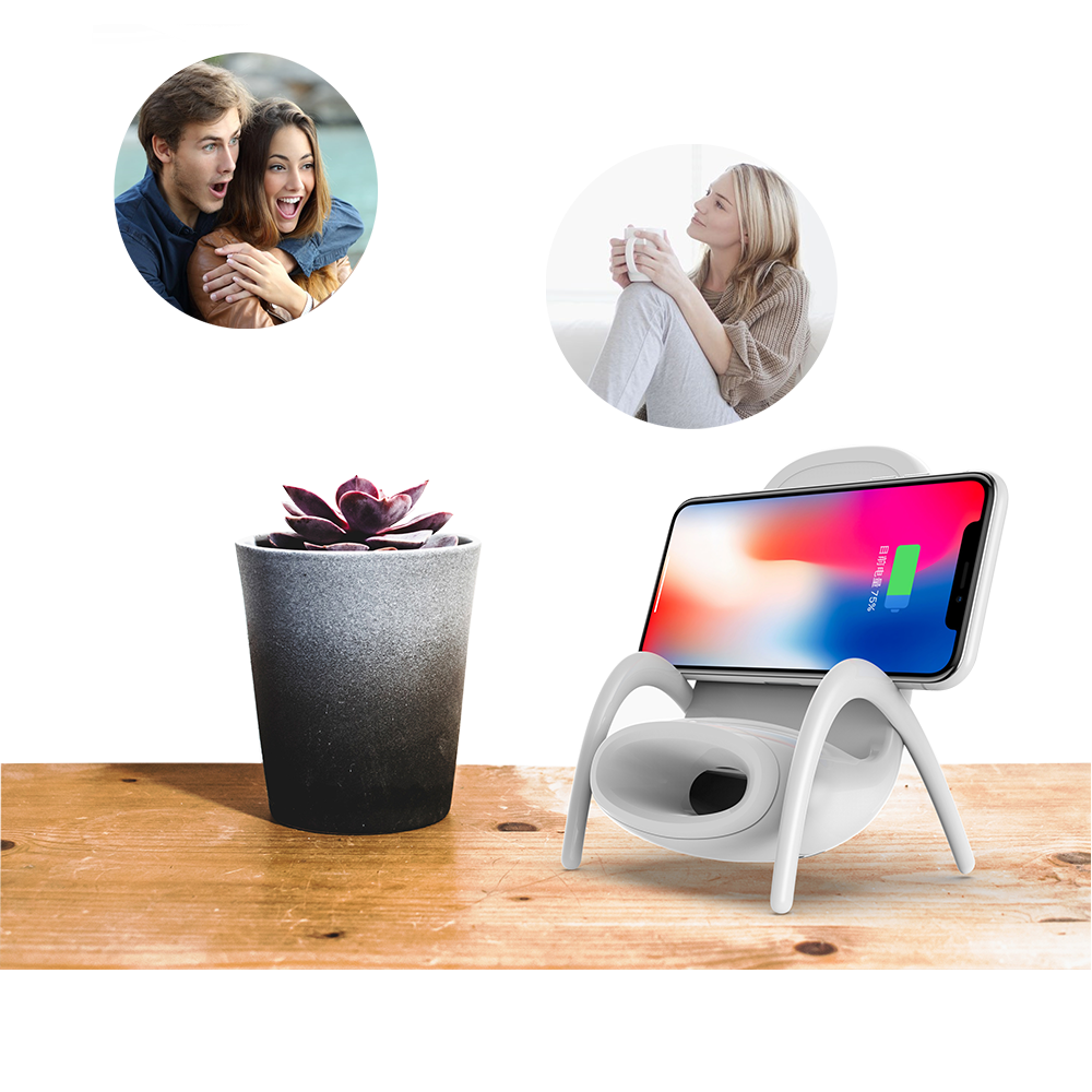 Chair Amplifier Charger — Wireless Charging, Amplifier