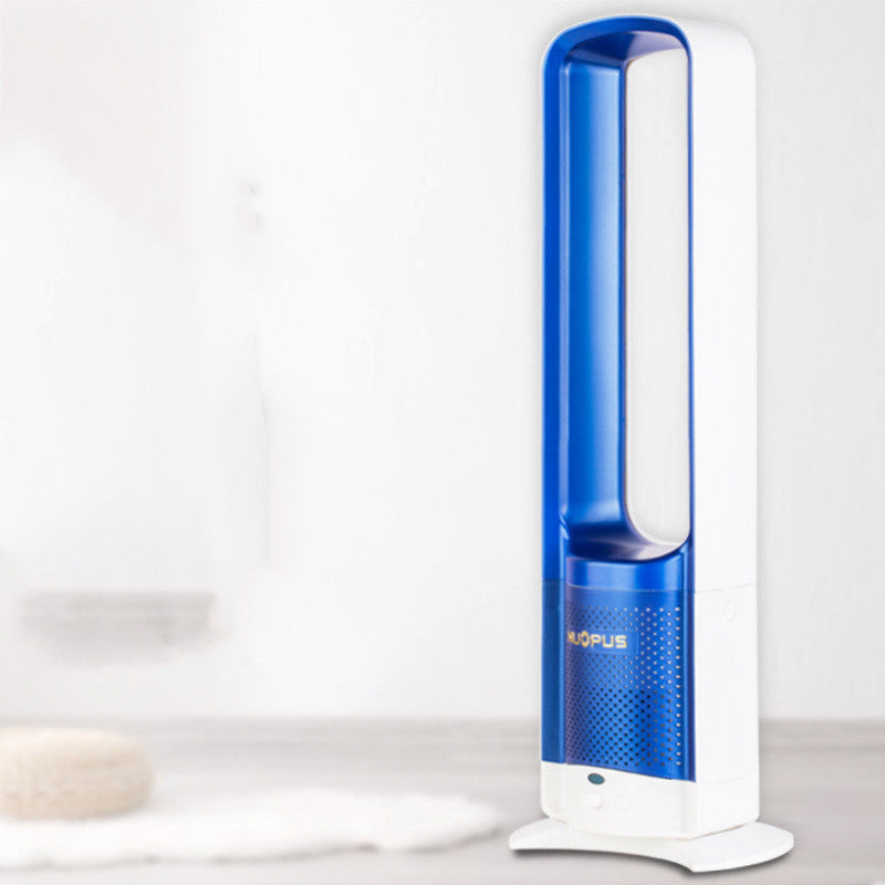 Ventilateur électrique silencieux sur pied avec purificateur d'air et télécommande