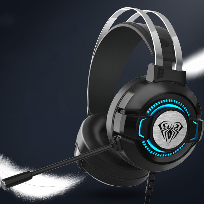 Noise-Cancelling Gaming Headset S602 – Virtuell 7.1, 50mm, RGB-Atemlicht