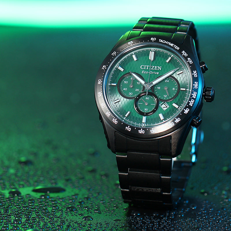 Eco-Drive Watch — Solar Quartz, Stainless Steel