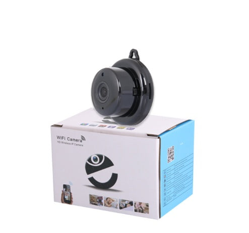 Caméra de sécurité WiFi V380 — 1080p, vision nocturne, suivi de mouvement, H.264, objectif 90°
