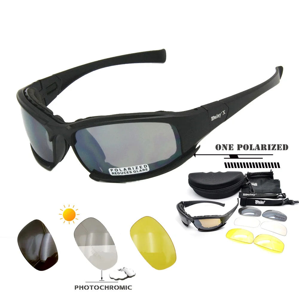 Photochromic Tactical Polarized Sunglasses | Teckeleck UK