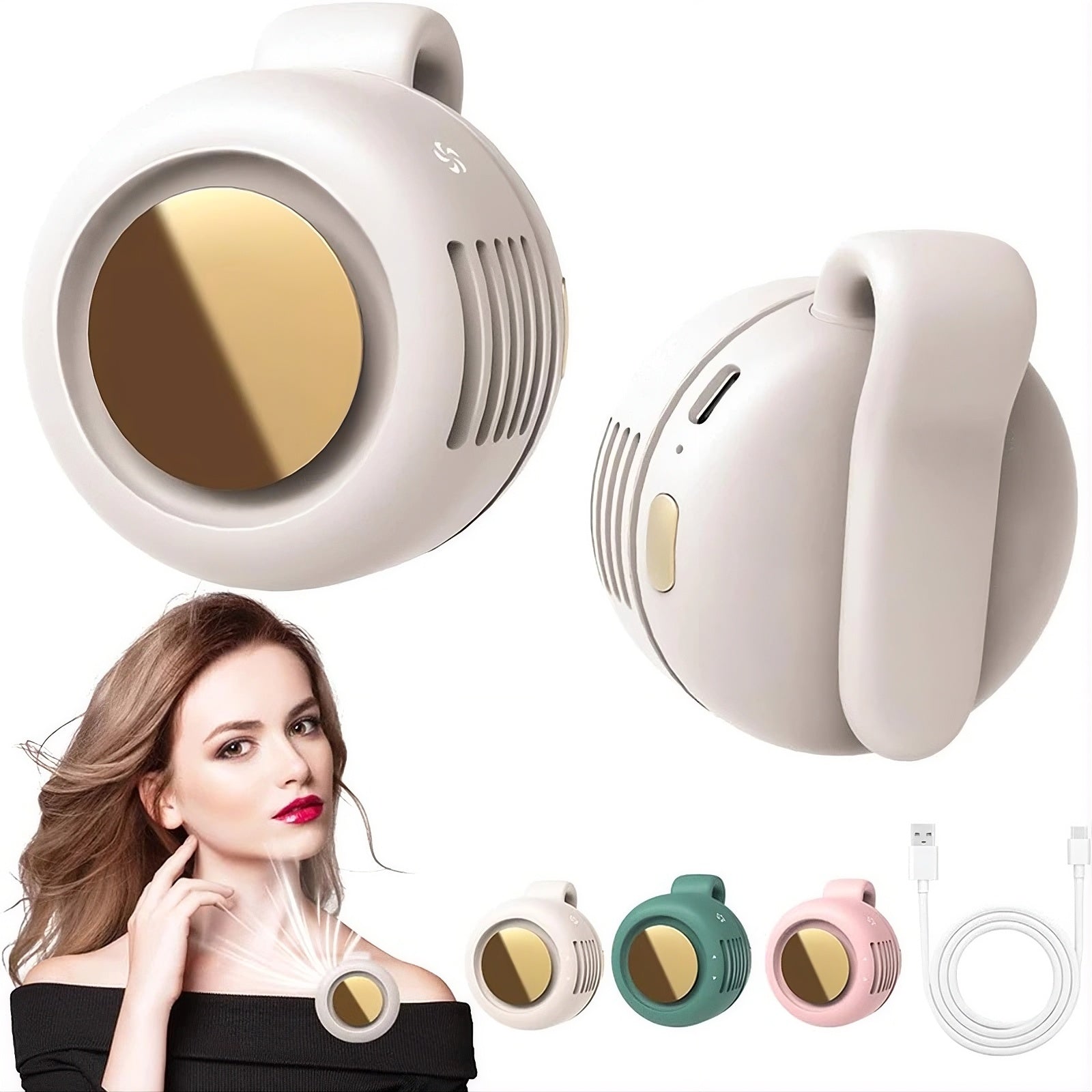 Mini Bladeless Clip-On Portable Fan | Teckeleck UK