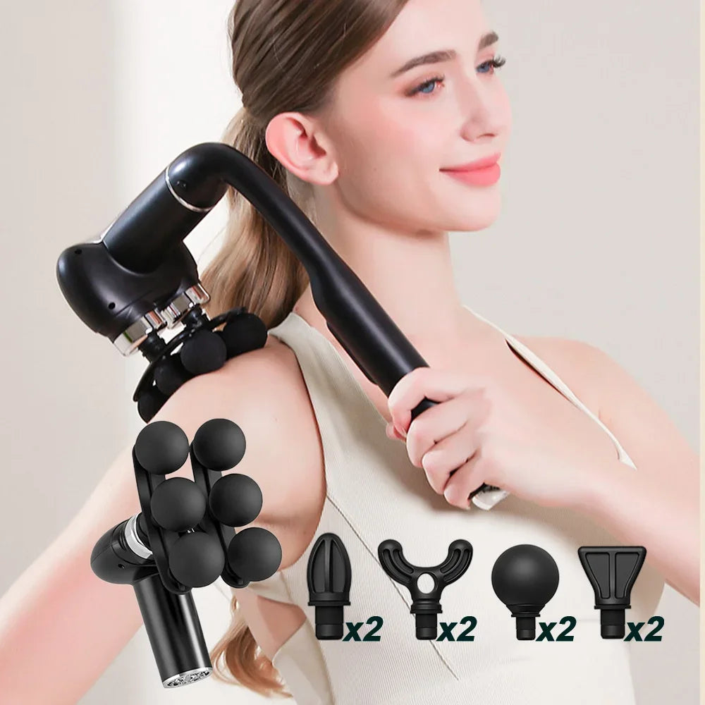 6-Heads Handhel Fascia Gun | Teckeleck UK
