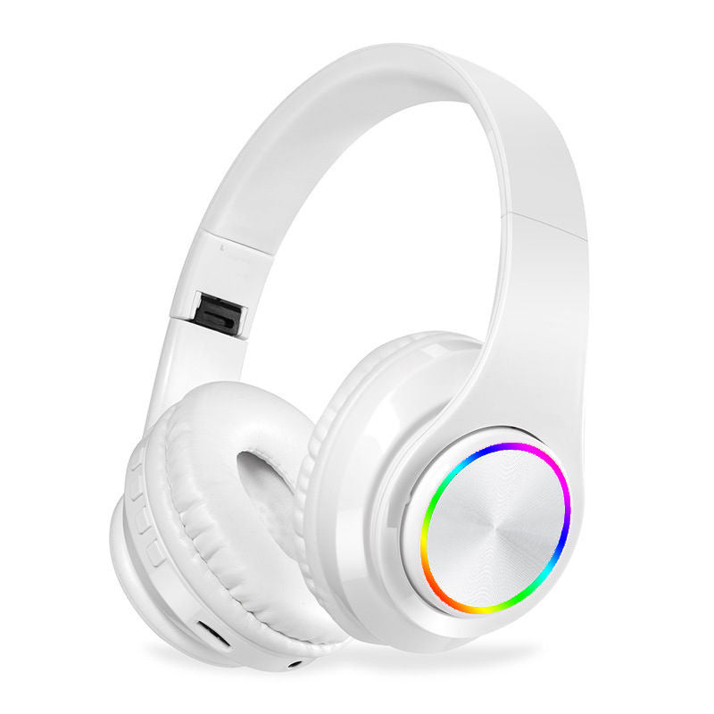 Beleuchteter faltbarer Bluetooth-Kopfhörer B39 – 40mm, 8–12 Std., 400 mAh, Geräuschunterdrückung Mikrofon